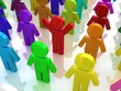 Illustration: 3d rainbow puppets 3d rainbow puppets