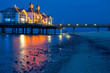 Pier at the beach of Sellin