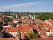 View to the Vilnius city well know places View to the Vilnius city well know places