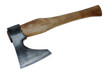 The big axe on a white background The big axe on a white background