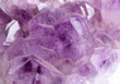 Photo: Amethyst crystal gem stone close-up Amethyst crystal gem stone close-up