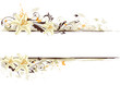 floral background with lily floral background with lily
