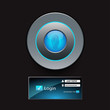 Vector login page. eps 10