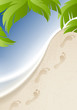 Background to the seaside Background to the seaside
