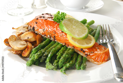 Photo: Salmon filet Salmon filet