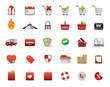 shopping vector icons set