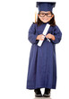 Girl graduating