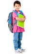 Young preschool student
