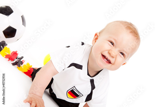 Foto: kleiner fussballer kleiner fussballer