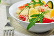 Gemüsesalat mit Couscous