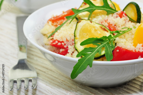 Photo: Gemüsesalat mit Couscous Gemüsesalat mit Couscous