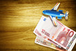 euros and plane