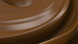 Chocolate swirl waves background Clean high detailed image.