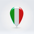 Geo location national point label