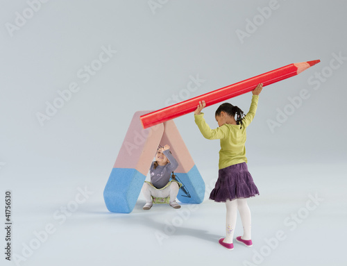 Foto: Les fournitures scolaires : la gomme Les fournitures scolaires : la gomme