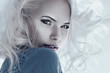 beautiful blond woman