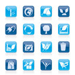 Environment and Conservation icons - vector icon set Environment and Conservation icons - vector icon set