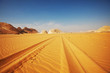 Road in desert