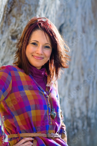 Photo: Confident Woman Smiling Confident Woman Smiling