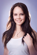 Portrait of a young girl
