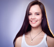 Portrait of a young girl