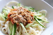 納豆キムチうどん