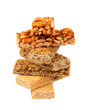 Honey bars with seeds and nuts