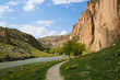 Amazing view of Ihlara valley in Turkey