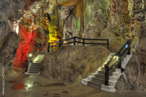 Photo: Saint Michelle cave interior details Saint Michelle cave interior details