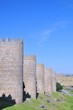 Walls of the city of Avila, Spain.