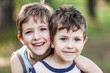 Photo: Two brother boys Two brother boys