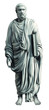 bring book robe statue xoanon