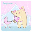 Baby shower card.