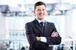 Happy businessman