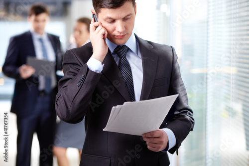 Photo: Business call Business call
