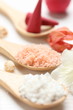 Bath salts and massage cream