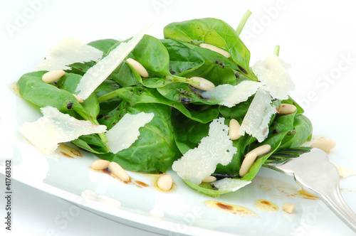 Photo: summer fresh baby spinach salad summer fresh baby spinach salad