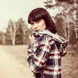 portrait of a sensual girl in the woods portrait of a sensual girl in the woods