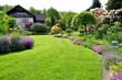 Garten im Sonnenschein