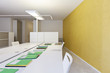 modern office interior design, files on the desk