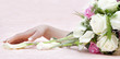 mano sposa bouquet