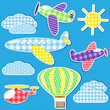 Vettoriale: Air transport Air transport