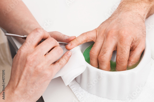 Photo: Manicure man Manicure man