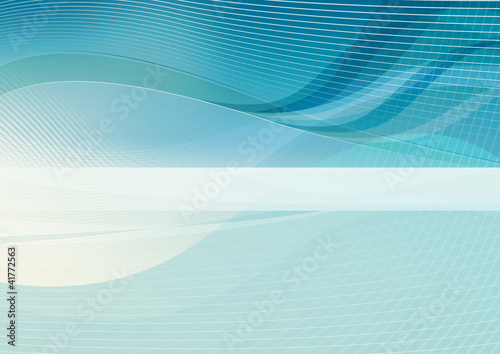 Illustration: Turquoise Blue variation, background Mertor 3, white elements Turquoise Blue variation, background Mertor 3, white elements