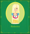 Oktoberfest waitress