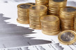 business chart, coin business chart, coin