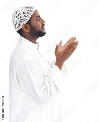 Photo: Black arabic man praying Black arabic man praying