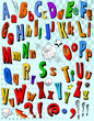 Comic book alphabet Comic book alphabet