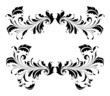 vintage floral frame