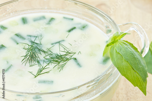 Photo: soup tarator soup tarator